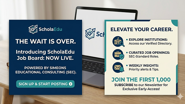 Big News: The ScholaEdu Job Board is Officially Live!