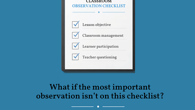 Observation Beyond the Checklist: When Compliance Isn't Learning