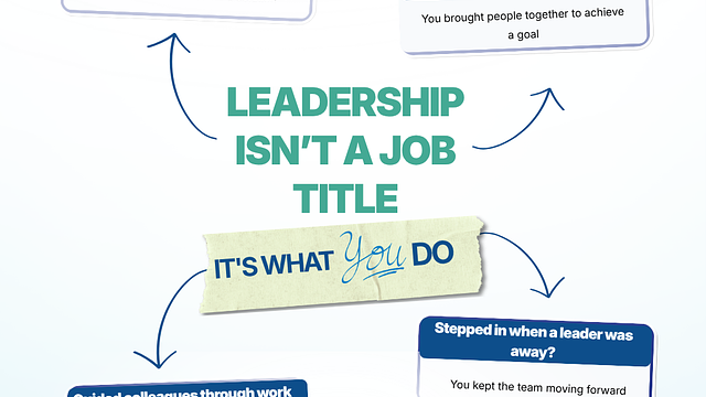You Don't Need a Leadership Title to Have Leadership Experience